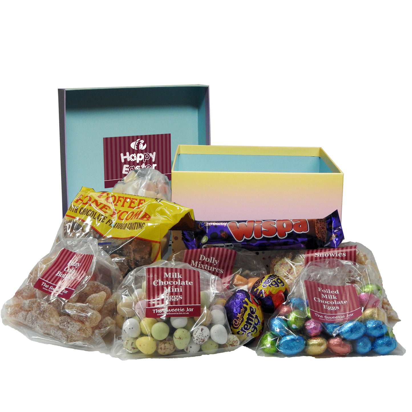 Happy Easter Gift Box - Retro Sweets Gifts at The Sweetie Jar