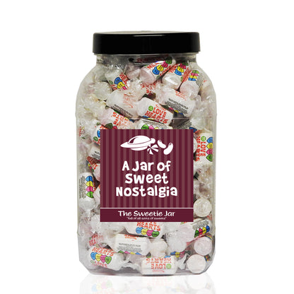A Large Jar of Mini Love Hearts Sweets - Jars of Retro Sweets at The Sweetie Jar