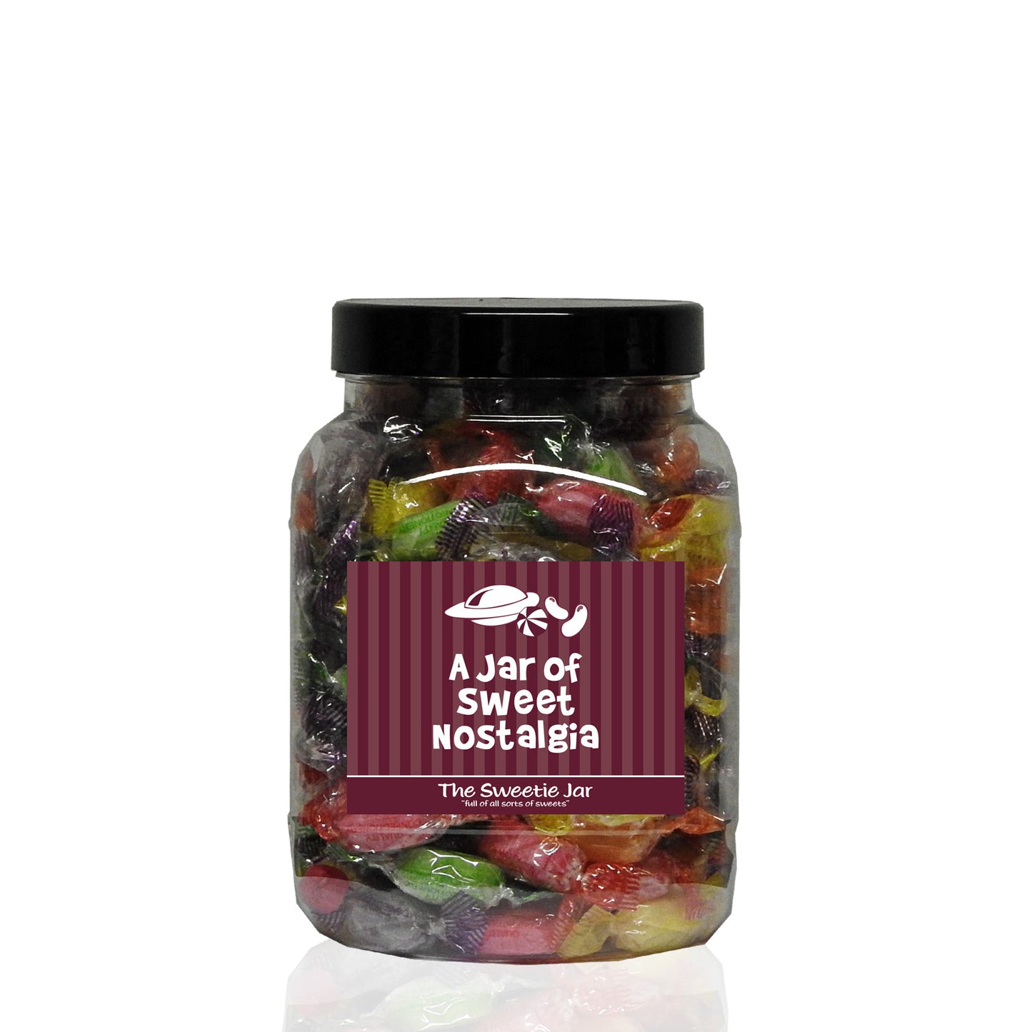 Sherbet Fruits Medium Sweet Jar - Retro Sweets at The Sweetie Jar